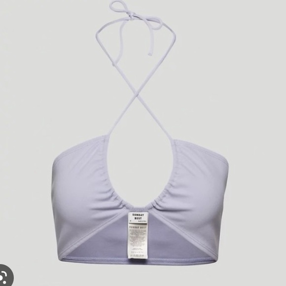 COPY - Aritzia Cora halter top - Picture 1 of 3